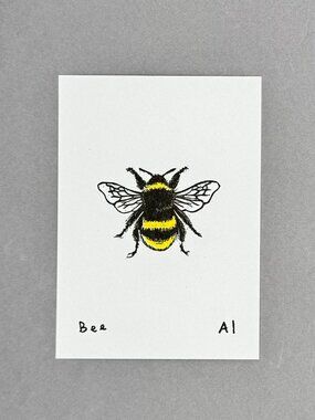 Ana Inciardi Bee Mini Art Print